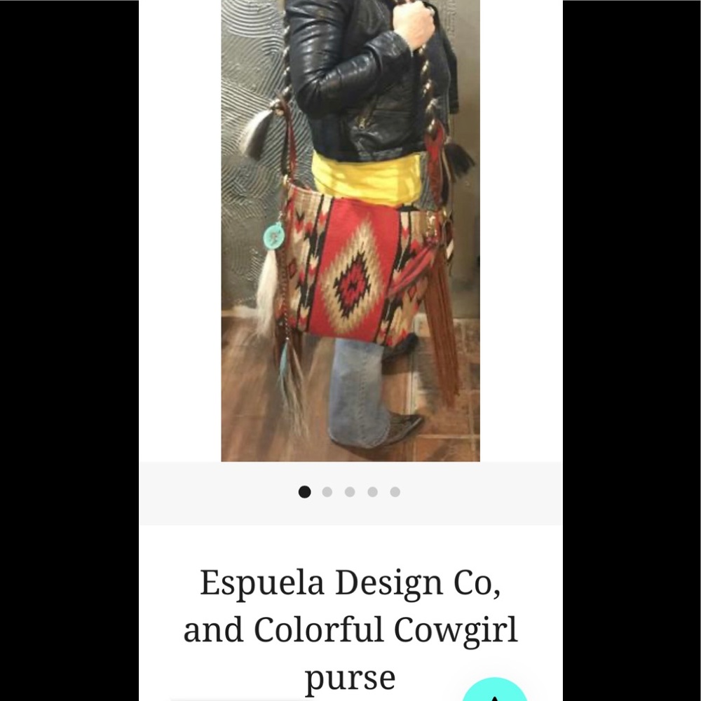 Espuela Design Co & Colorful Cowgirl purse💋
